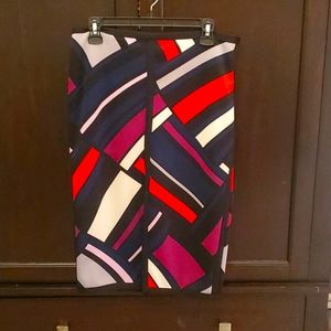 Skirt below knee length